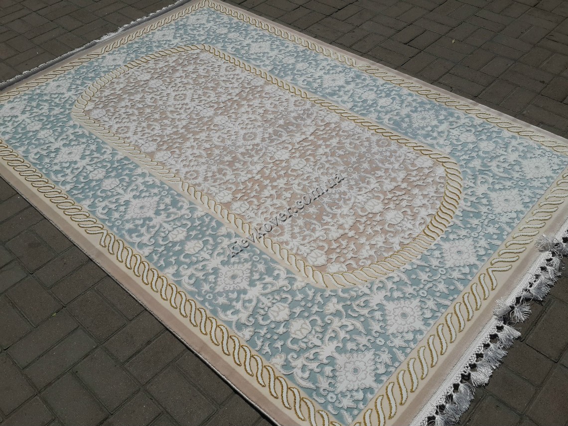ковер istinye 2968A b.l.brown/b.blu